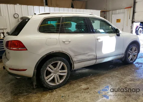 2012 Volkswagen Touareg V6 из США, поврежденный, VIN WVGEF9BP7CD009953
